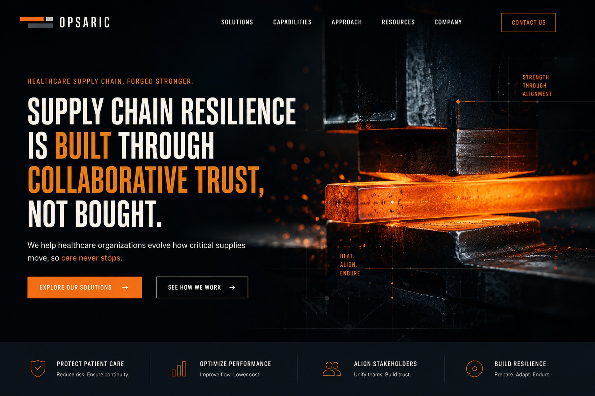 Hot forged steel bars symbolizing supply chain resilience through annealing